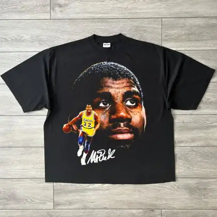 Magic Johnson Bigface BasketballDesign