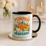 Pumpkin Cup, Fall Gifts for Women, Autumn Gift for Halloween Part, Halloween Gifts for Friends, Thanksgiving Gift Ideas, Pumpkin Lover Gift