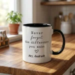 Difference Maker Thank you Gift Custom Teacher Appreciation Gifts Team Appreciation Gift Employee Appreciation Gifts for Coworker Leaving