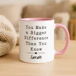 Thank you Gift Difference Maker Team Appreciation Gift Custom Teacher Appreciation Gifts Employee Appreciation Gifts for Coworker Leaving - Image 2