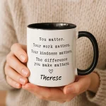 Team Appreciation Difference Maker Gift Thank you Gift Custom Teacher Appreciation Gifts Employee Appreciation Gifts for Coworker Leaving