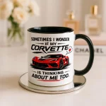 Funny Corvette Mug, Corvette Coffee Mug, Corvette Lover Gift, Car Enthusiast Mug, Corvette Owner Gift, Sports Car Mug