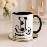 Soccer Team Gifts Personalized Sports Mug Gift, Football Gifts for Kids, Soccer Team Gifts for Player, Soccer Gifts for Boys and for Team