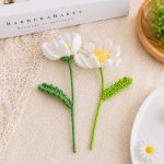 Daisy Crochet Pattern, Crochet Daisy Flower PDF, Daisy Flower Pattern, Crochet Flower Decor, Botanical Home Decor Digital Download - Image 2