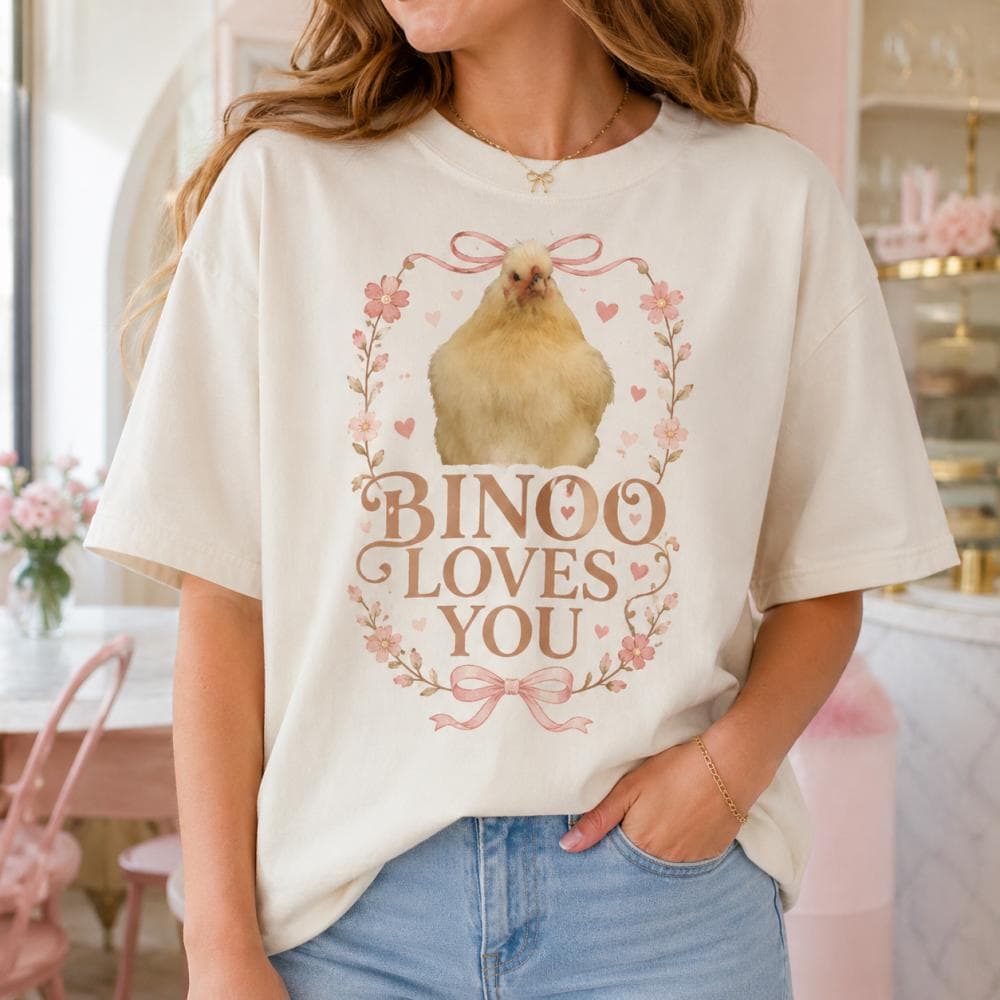 The Binoo Movement Shirt, Trendy Meme, Gifts For Fan Lovers, Binoo Chicken Trending Tee, Binoo The Chicken Shirt, You Matter Sweatshirt