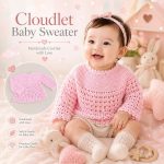 Baby Sweater Crochet Pattern PDF, Cloudlet Baby Sweater, Newborn Pullover Pattern, Infant Crochet Top,  Digital Download