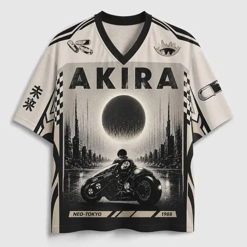 Neo Tokyo Cyberpunk Vintage Jersey