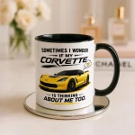 Funny Corvette Mug, Corvette Coffee Mug, Corvette Lover Gift, Car Enthusiast Mug, Corvette Owner Gift, Sports Car Mug - Image 3