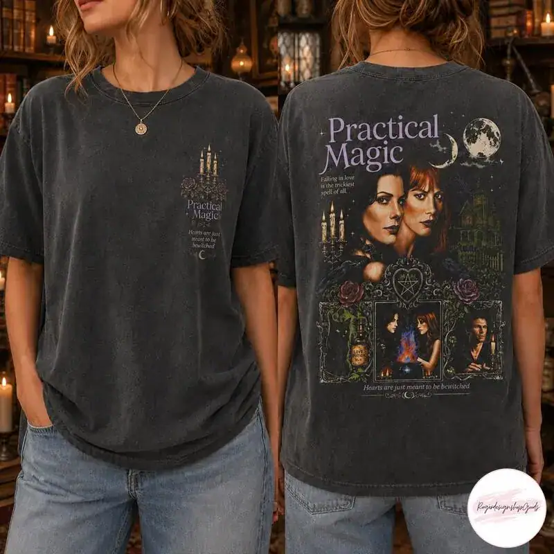 Owens Sisters Midnight Margaritas Shirt, Witchy Graphic Tee, Halloween Movie Shirt 2026, Sisters Gift for Her, Halloween Witchy Shirt