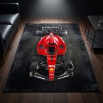 Cyber Spy Woman Area Rug Futuristic Gothic Home Decor Modern Area Rug Non-Slip Floor Mat Stylish Home Decor - Image 3
