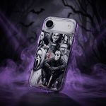 Horror Slasher Phone Case, Spooky Halloween iPhone Case, Scary Movie Inspired Samsung Galaxy Case, Gothic Protective Cover for iPhone & Samsung