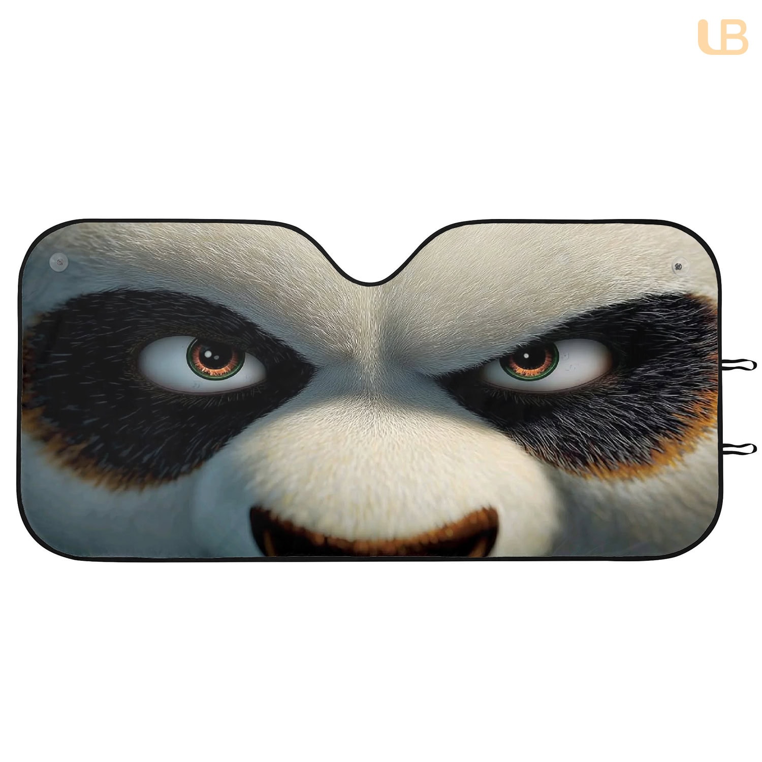 Kung Fu Panda Po Car Sun Shade Front Windshield UV Protector