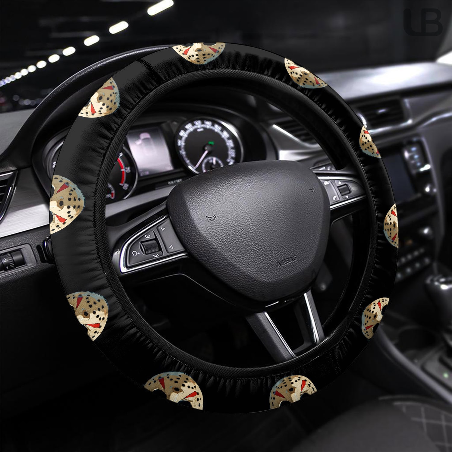 Jack Skellington Steering Wheel Cover Nightmare Before Christmas