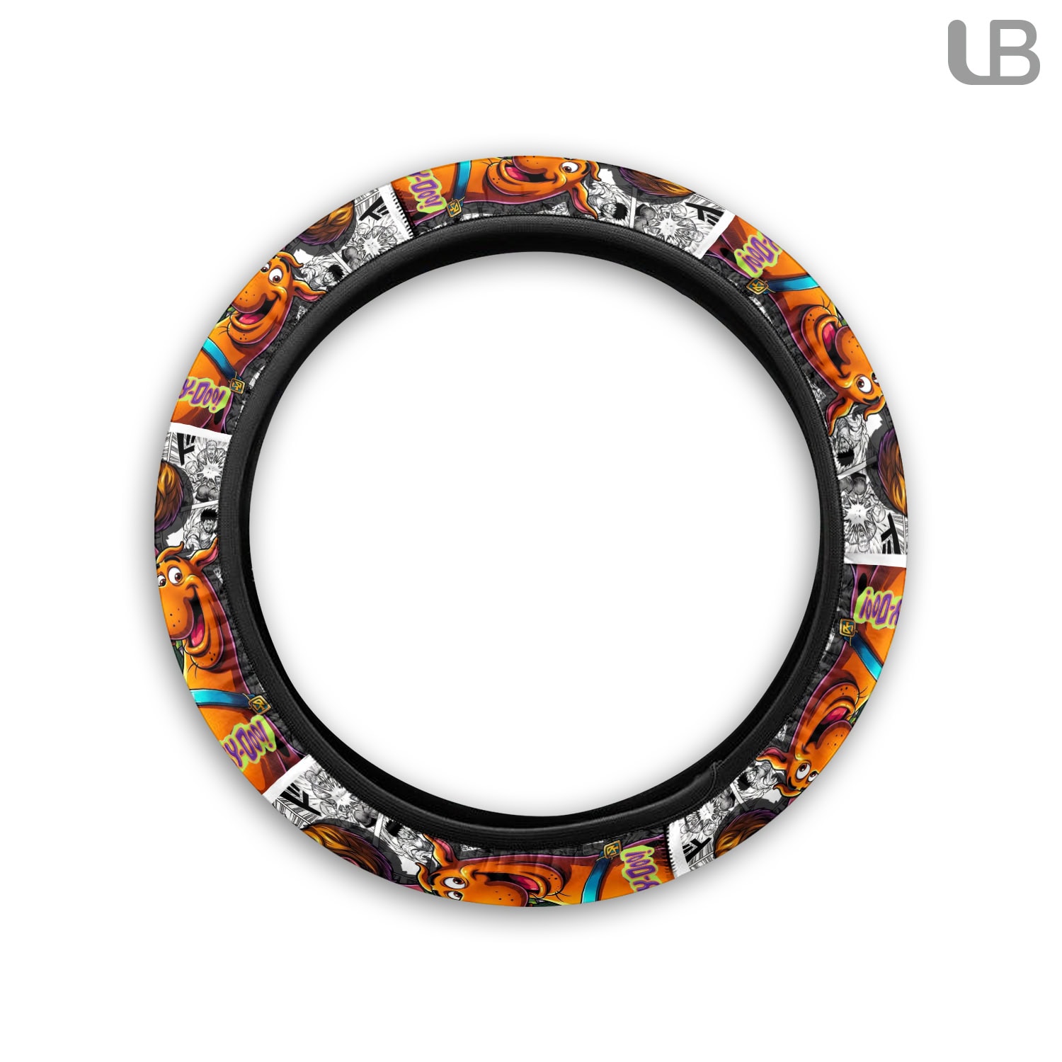Scooby-Doo Steering Wheel Cover Universal Fit Car Interior Accessory Decor - Image 2
