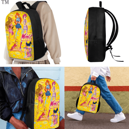 Personalized Winx Club Theme Bag-Set Of Three Backpack Princess For Girls - Image 2