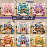 Kids Birthday Photo Frame STL File, Cute 3D Print Picture Frame, Personalized Birthday Party Decor, Instant Digital Download - Image 3