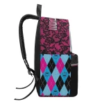 Custom Name Monster High Backpack, Personalized Kids School Bag, Gothic Cartoon - Image 3