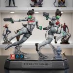 Wraith Apex Legends STL File for 3D Printing, HP Game Character Figure, Anime Style Sci-Fi Girl Model, Digital Download - Image 4
