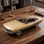 Desert Muscle Car STL for 3D Printing, Battle Royale Inspired Vehicle Model, Gaming Car Miniature, Digital Download - Image 2