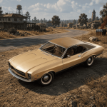 Desert Muscle Car STL for 3D Printing, Battle Royale Inspired Vehicle Model, Gaming Car Miniature, Digital Download - Image 4