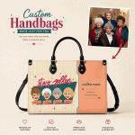 Personalized Best Friend Handbag, Custom Women Friendship Bag, Add Names & Quote, Bestie Gift for Women, Friendship Gift