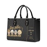 Personalized Best Friend Handbag, Custom Women Friendship Bag, Add Names & Quote, Bestie Gift for Women, Friendship Gift - Image 18