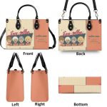 Personalized Best Friend Handbag, Custom Women Friendship Bag, Add Names & Quote, Bestie Gift for Women, Friendship Gift - Image 10