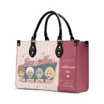 Personalized Best Friend Handbag, Custom Women Friendship Bag, Add Names & Quote, Bestie Gift for Women, Friendship Gift - Image 5