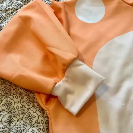 READY to SHIP! Orange Mum Costume Hoodie Sizes Small and Medium - Cosplay - Halloween - Hoodie With Dog or Cat Ears - Image 4
