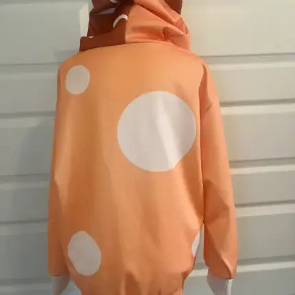 READY to SHIP! Orange Mum Costume Hoodie Sizes Small and Medium - Cosplay - Halloween - Hoodie With Dog or Cat Ears - Image 7