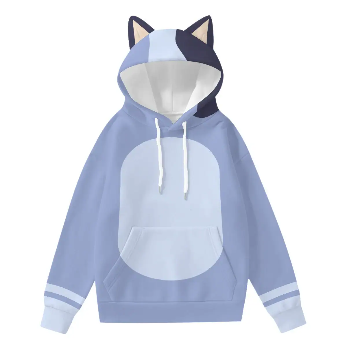 Littlest Cousin – Disney Bounding – Adult Hoodie With Decorative Ears Littlest Cousin - Disney Bounding - Adult Hoodie With Decorative Ears - Image 1