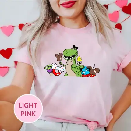 Disney Rex Toy Story Snacks Shirt, Toy Story Shirt, Rex Snacks Shirt, Disney Snacks Shirt, Disney Family Shirt, Best Day Ever Shirt - Image 4