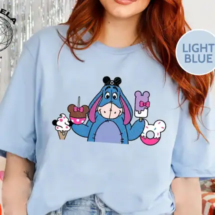Eeyore Winnie The Pooh Snacks Shirt, Winnie The Pooh Shirt, Eeyore Shirt, Disney Shirt, Disneyland Trip Shirt, Disney Snack Shirt - Image 2