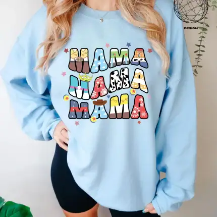 Toy Story Mama Shirt, Toy Story Mom T-shirt, Toy Story Land, Mothers Day Tee, Disneyland Pixar Mama Shirt, Gift for Mama - Image 2