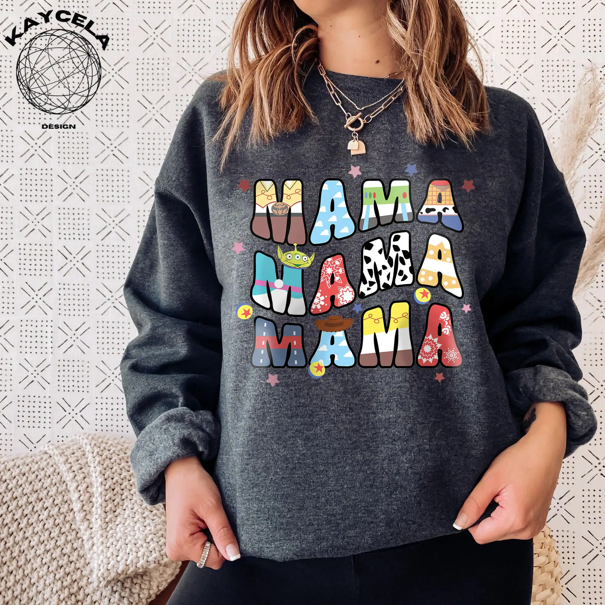 Toy Story Mama Shirt, Toy Story Mom T-shirt, Toy Story Land, Mothers Day Tee, Disneyland Pixar Mama Shirt, Gift for Mama - Image 4