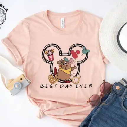 Best Day Ever Gus Gus Shirt, Disney Cinderella Shirt, Disney Snacks, Disneyland Trip Shirt, Disney Family Shirt - Image 3