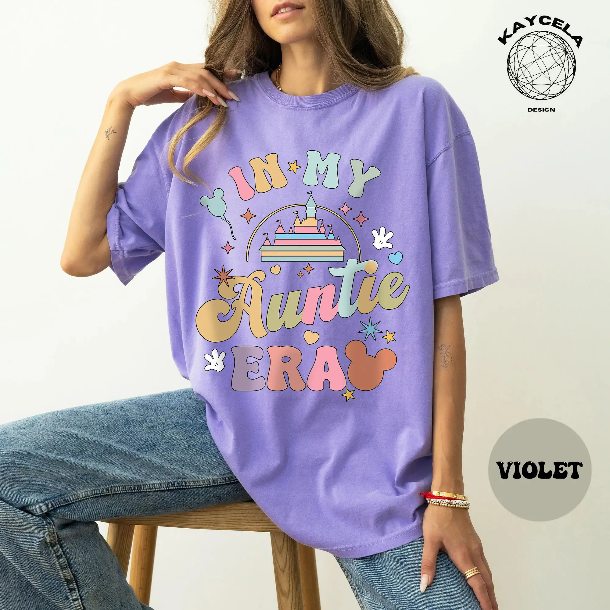 In My Auntie Era Shirt, Aunt Era Shirt, Eras Shirt, Aunt Shirt, Baby Pregnancy Announcement for Aunt, Gift For Aunt, Aunt Birthday Gift - Image 4