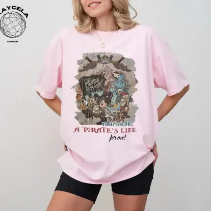 Yo Ho Yo Ho A Pirates Life For Me Shirt, Disney Pirate Shirt, Disney Vacation T-shirt, Disney Pirates of Caribbean T-Shirt - Image 2