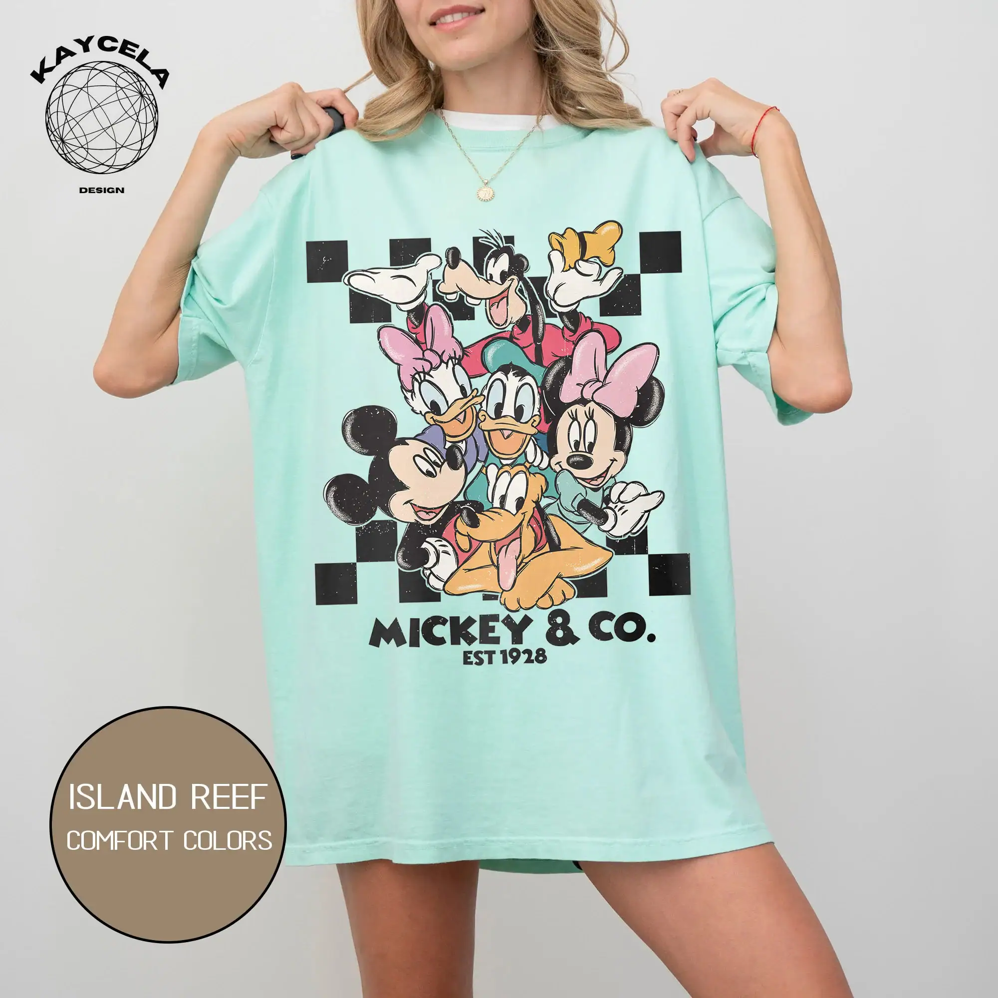 Vintage Mickey & Co Est 1928 Shirt, Mickey And Friends Shirt, Unisex Shirt, Crewneck Shirt, Disney Shirts, Disney Trip Shirt - Image 4
