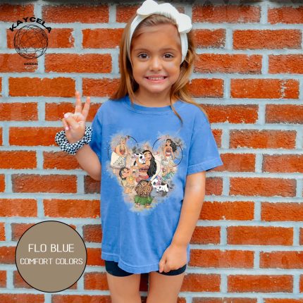 Moana Mickey Ears Shirt, Disney Moana Shirt, Cute Moana Shirt, Moana Movie T-shirt, Moana Fan Shirts, Moana Family Shirts - Image 4