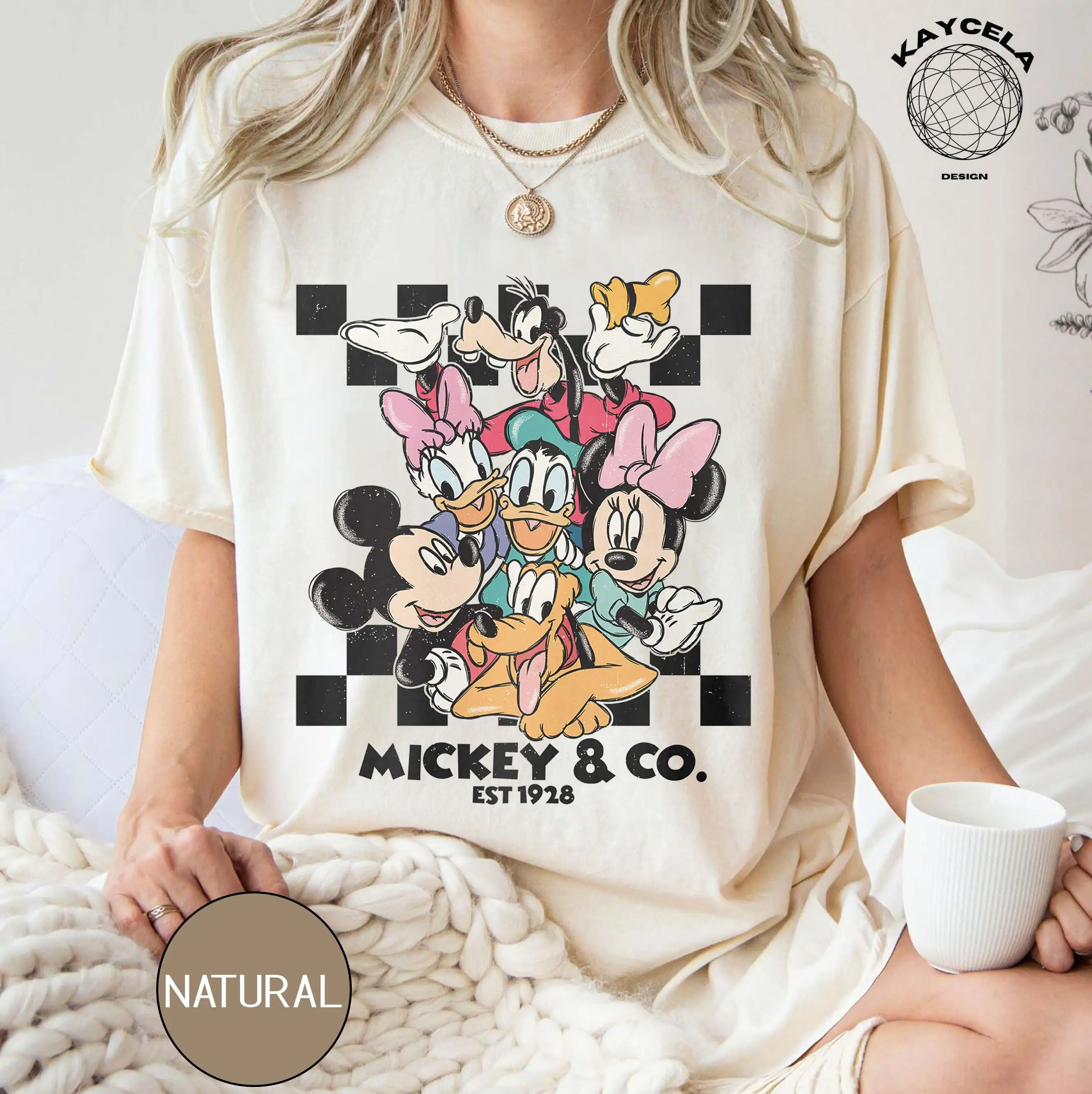 Vintage Mickey & Co Est 1928 Shirt, Mickey And Friends Shirt, Unisex Shirt, Crewneck Shirt, Disney Shirts, Disney Trip Shirt