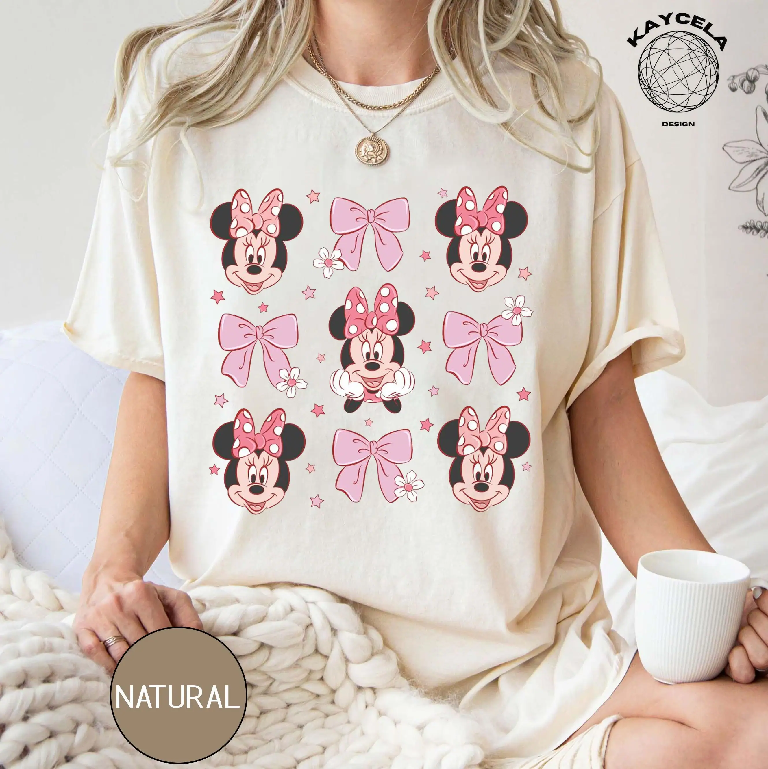 Pink Disney Minnie Shirt, Minnie Coquette Bow Shirt, Disney Minnie Shirt, Gift for her, Disney Gift Shirts, Disney Shirts Kids, Minnie Shirt