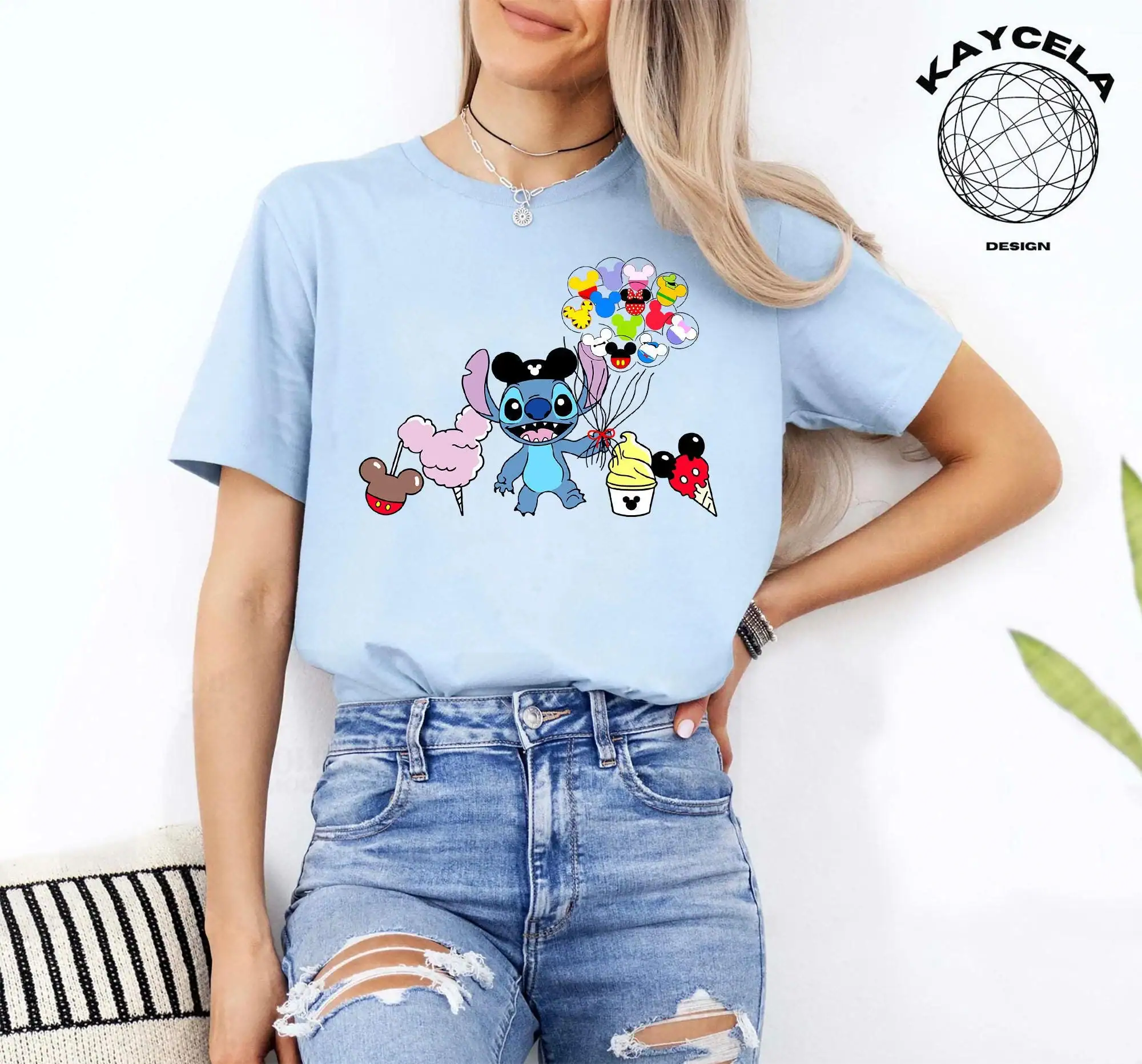 Stitch Shirt, Comfort Color Disney Shirt, Stitch Snacks Shirt, Stitch Balloon Shirt, Disney Snack Shirt, Disneyland Tee, Disney Group Shirt