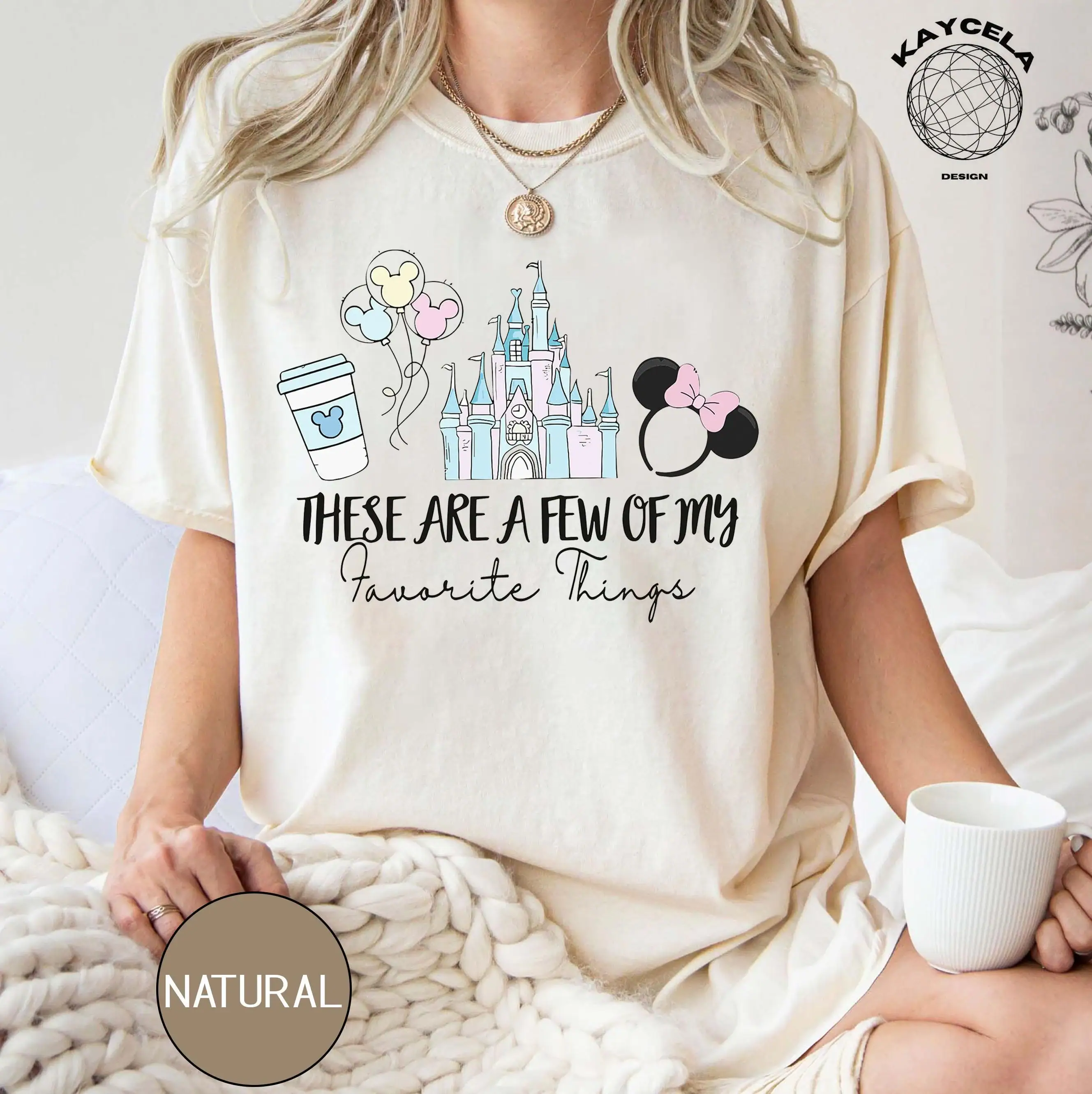 These Are A Few Of My Favorite Things Shirt, Disney Castle Shirt, Magic Kingdom Shirt, Adults and Kids Disney Shirt, Disneyland Trip