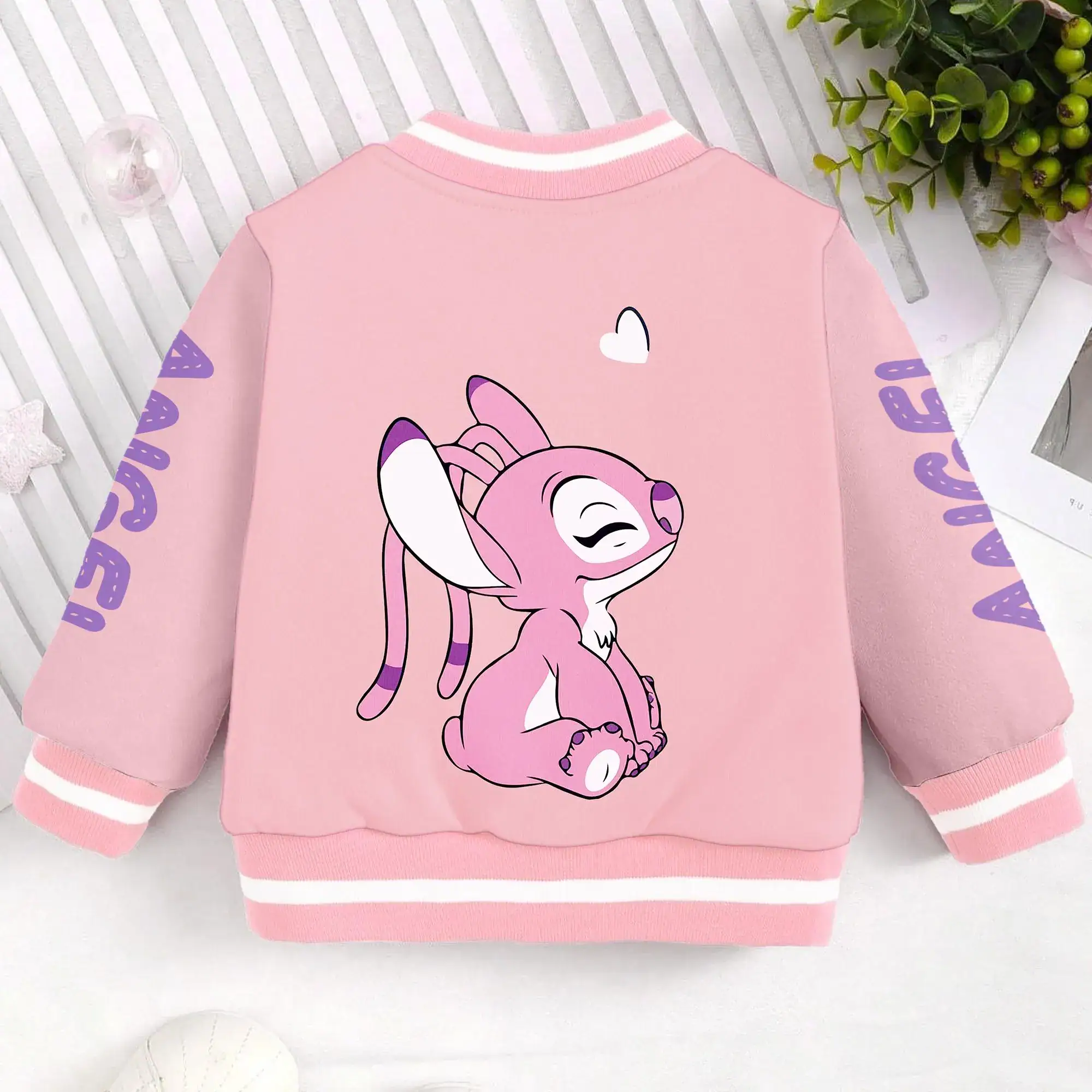 Angel Stitch Kids and Youth Baseball Jacket, Aldult Unisex Varsity Baseball Jacket