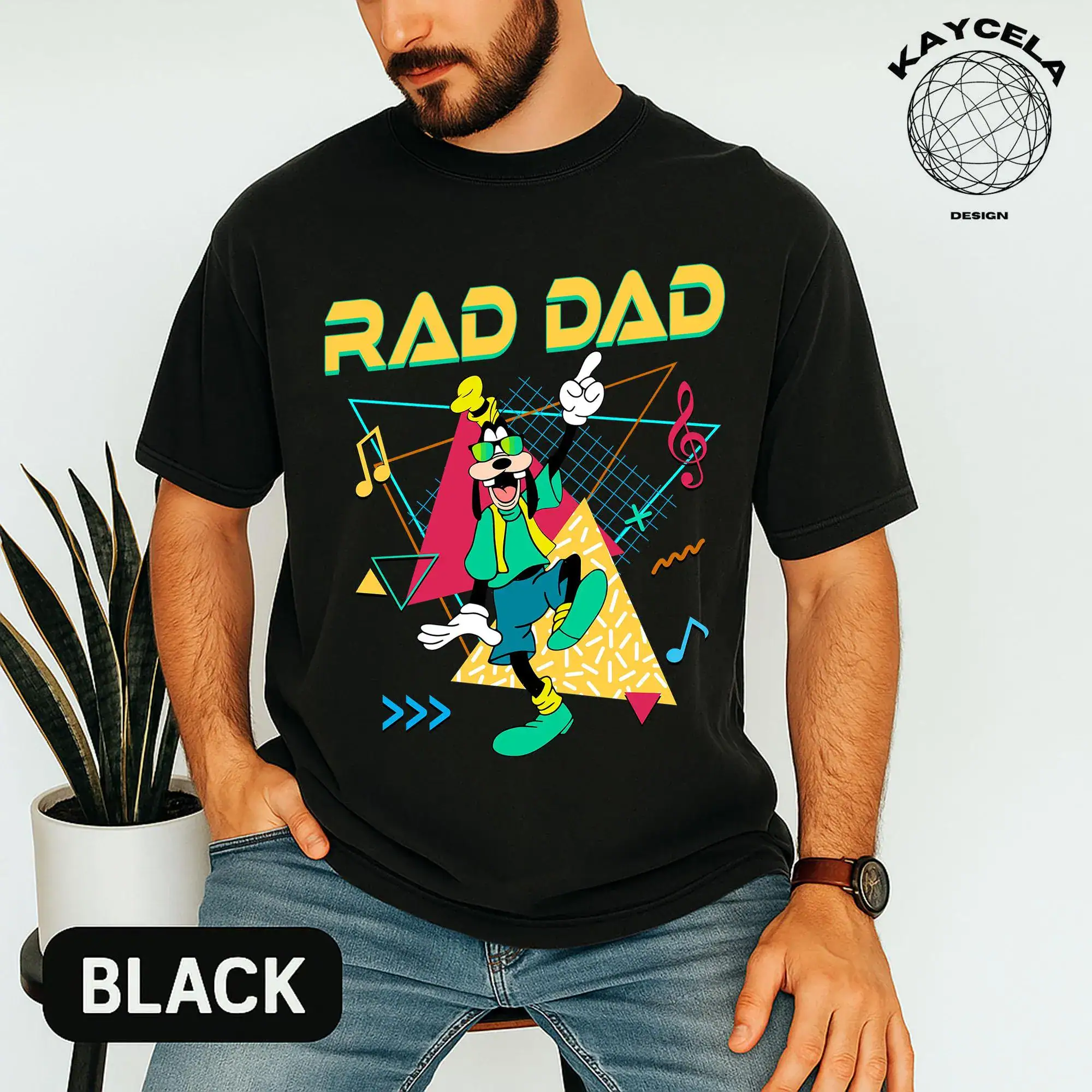 Goofy Rad Dad Comfort Colors Shirt, Father's Day Disney Shirt, Father's Day Tshirt for Daddy Papa, Disneyland Vacation Trip, Birthday Gift