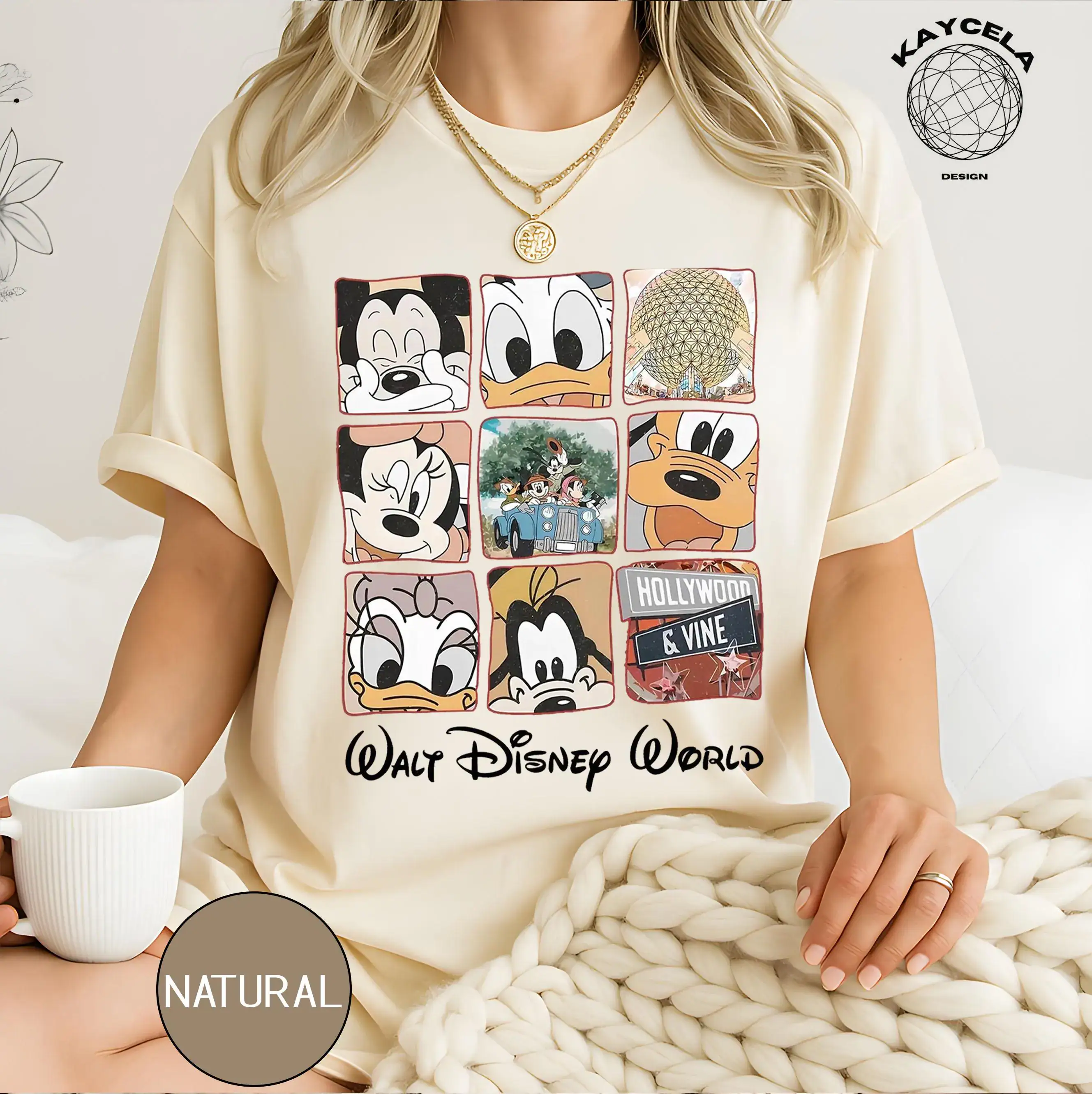 Retro Walt Disney Shirt, Disneyworld Shirt, Disney Vacation Shirt, Mickey And Friends Shirt, Retro Mickey and Friends Shirt,Disneyland Shirt