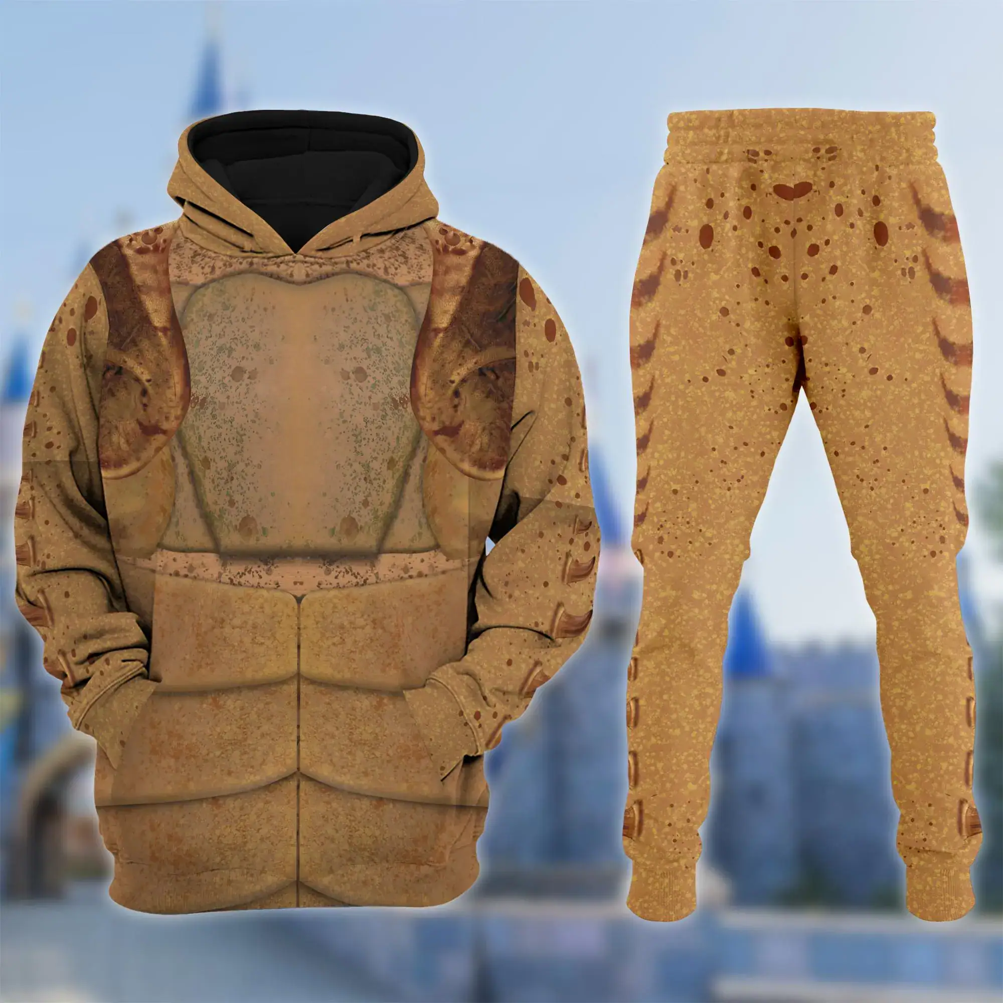 Wdw Hopper 3D Hoodie T-Shirt, A Bug's Life All Over Print Shirt, Costume Sweatshirt, Villain Hopper Cartoon Cosplay Costume Hoodie