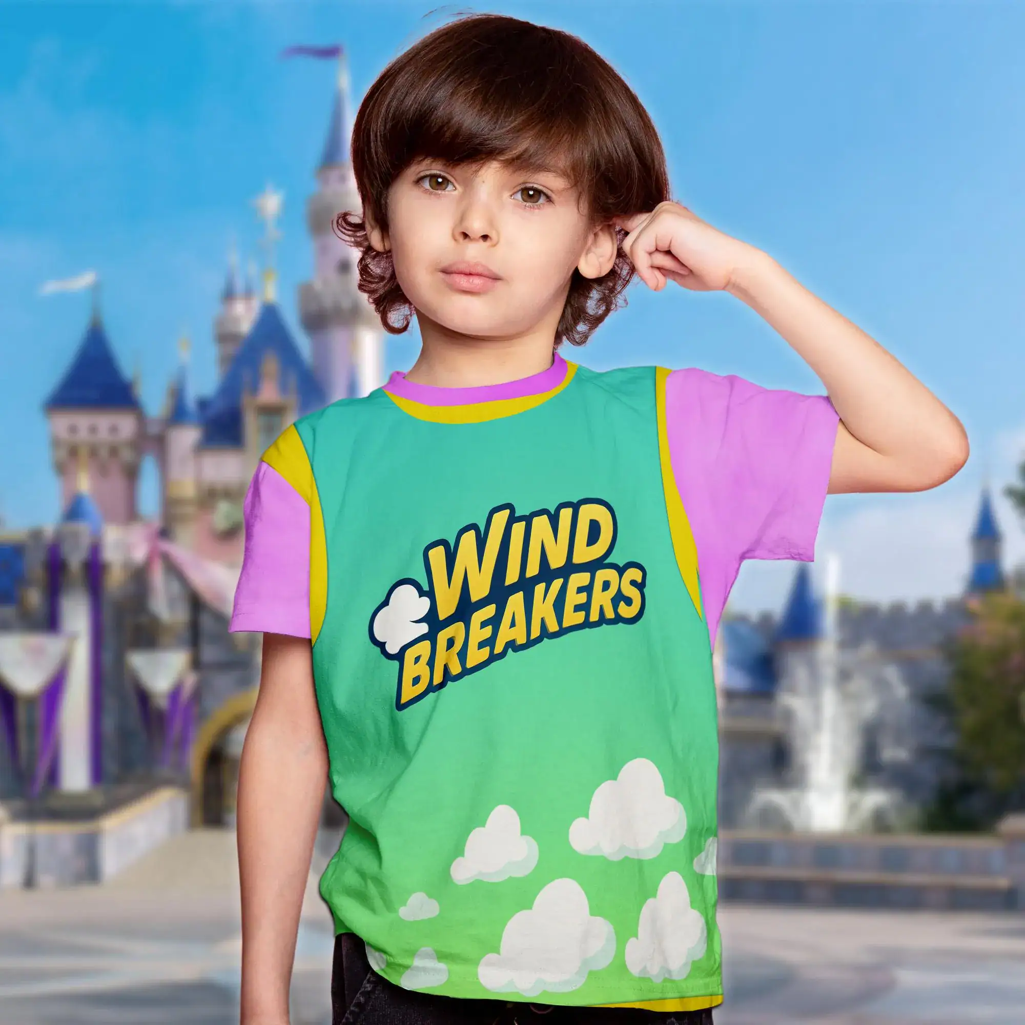 Wdw Gale Cumulus 3D Hoodie T-Shirt, Elemental All Over Print Shirt, Costume Sweatshirt, Gale Cumulus Cartoon Cosplay Costume Hoodie - Image 4