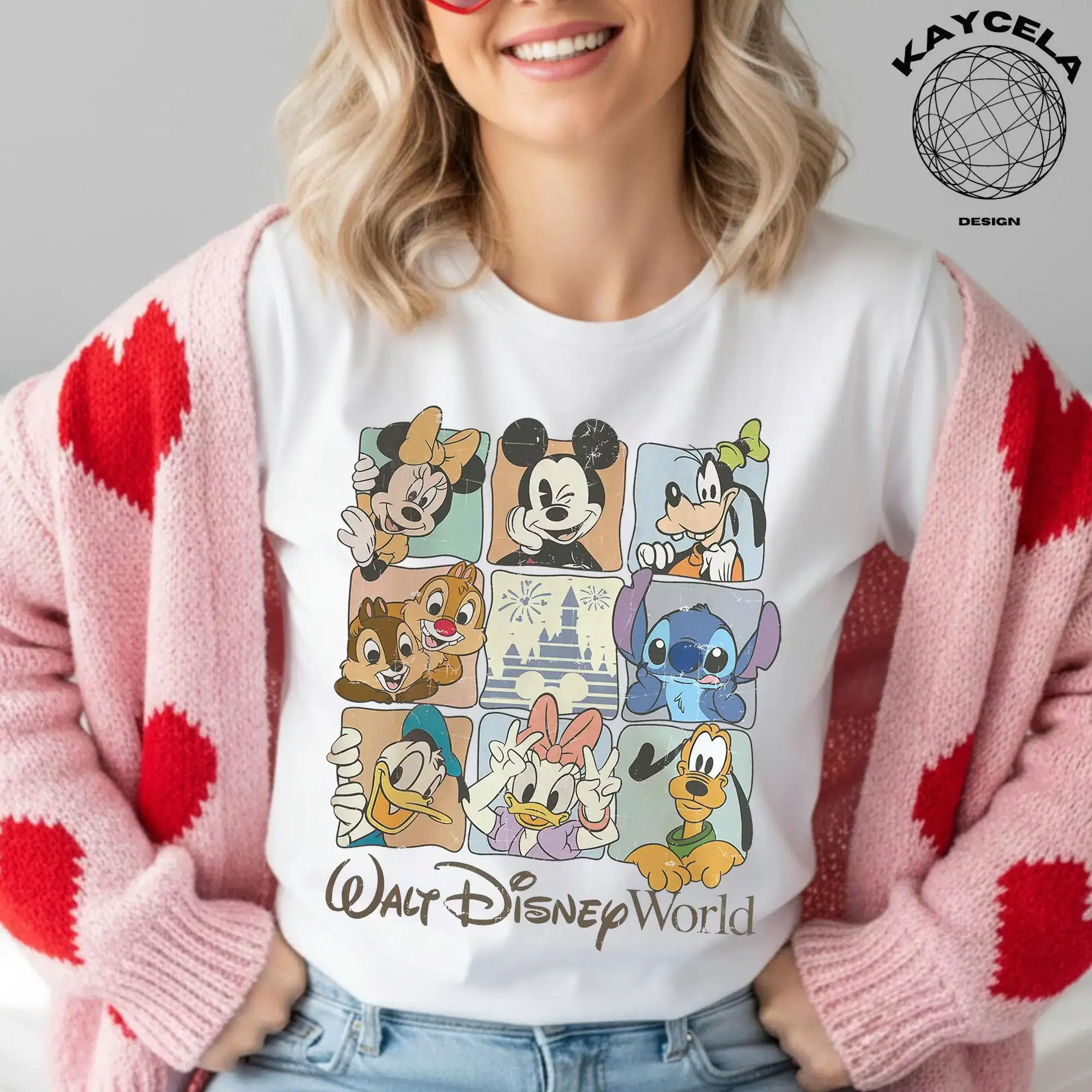 Walt Disneyworld Retro Shirt, Vintage Disney World Tee, Mickey and Friends Vacation T-Shirt, Disney 2026 Trip Outfit